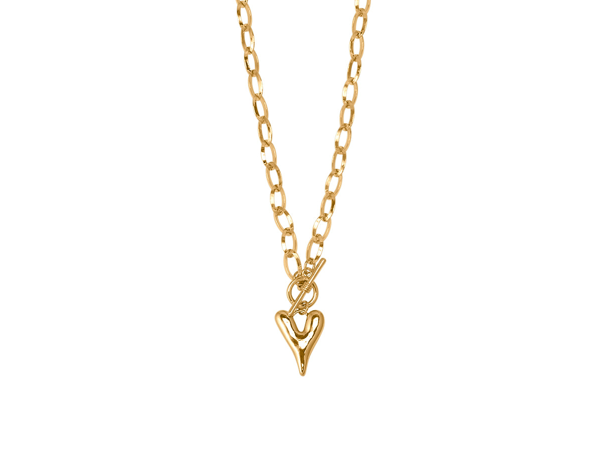Tiffany & Co. Return to Tiffany Double Heart Tag Pendant Necklace 18K  Yellow Gold Mini Yellow gold 1826887